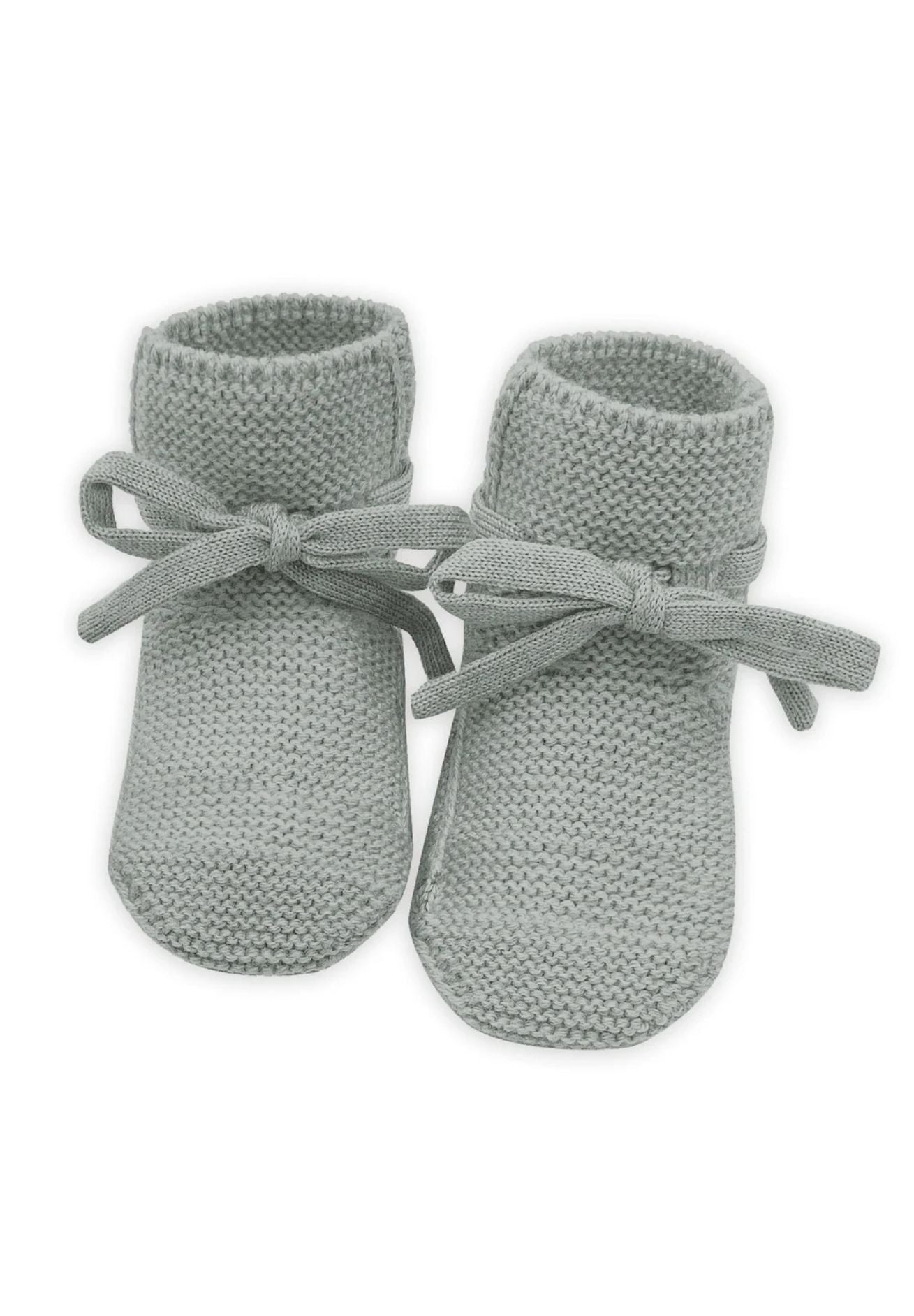 Lille Toni Merino Babyschuhe "Toni" in dusty sage