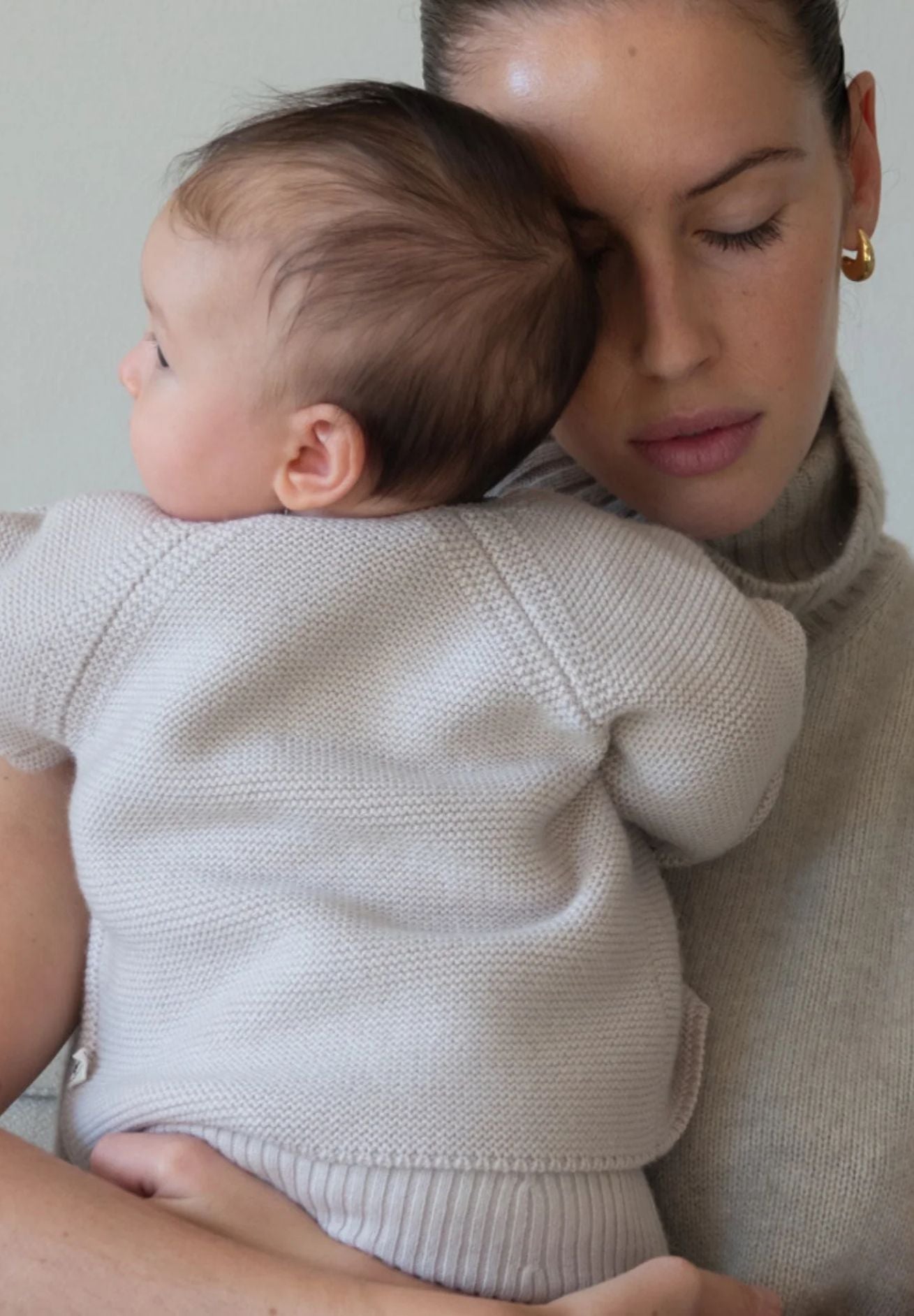 Lille Toni Merino Jäckchen mitwachsend "Emil" rosewood 0-2 Jahre