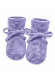 Lille Toni Merino Babyschuhe "Toni" in lavendel