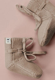 Lille Toni Merino Babyschuhe "Toni" in sand