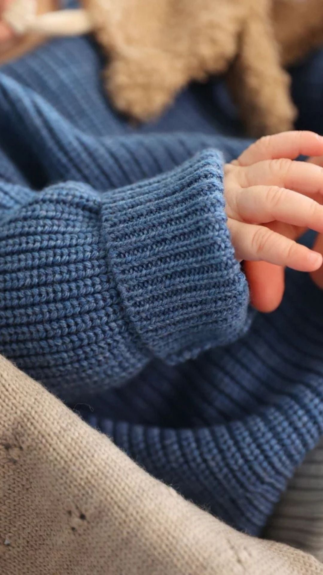 Lille Toni Merino mitwachsender Pullover "Paul" verschiedene Farben