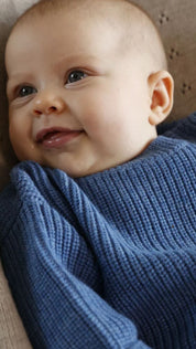 Lille Toni Merino mitwachsender Pullover "Paul" verschiedene Farben
