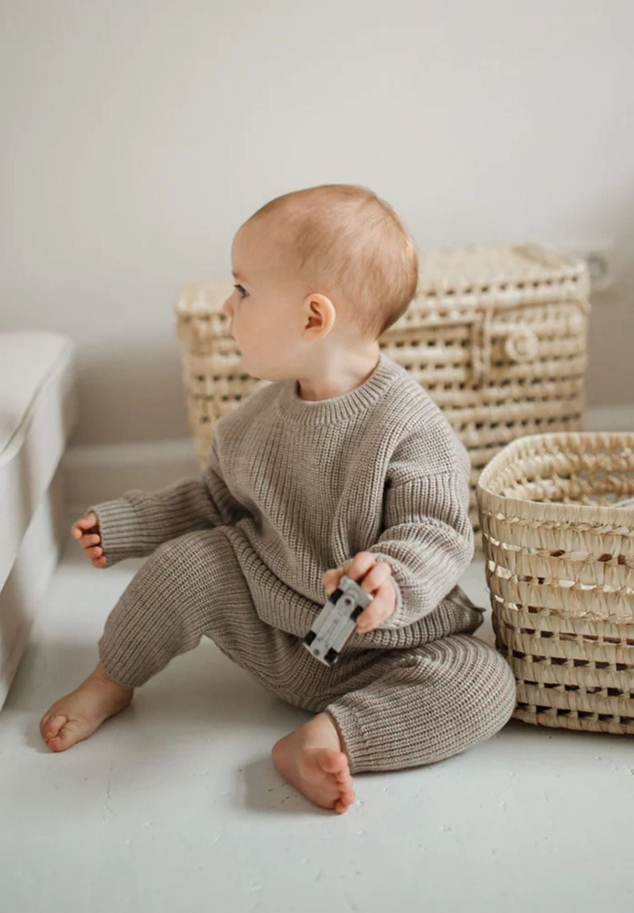 Lille Toni Merino mitwachsender Pullover "Paul" verschiedene Farben