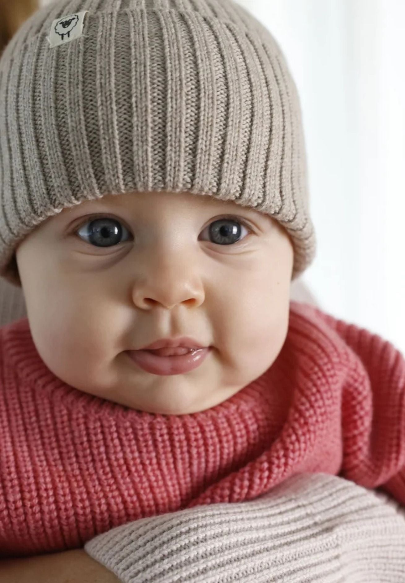 Lille Toni Merino Mütze "Emma" new sand 0-3 Jahre