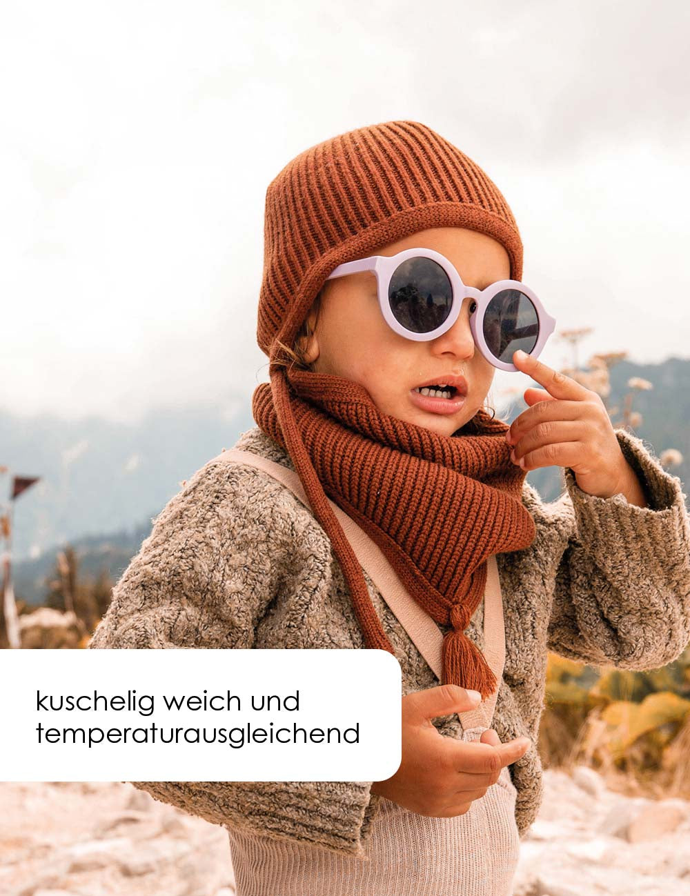 Oh chapo Bio Merino Rundschal Loop verschiedene Farben