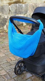 Lukkily Mombag Wickeltasche Teddy cobalt