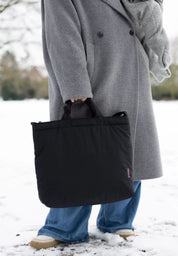 Lukkily Mombag Wickeltasche Nylon Tote Bag black