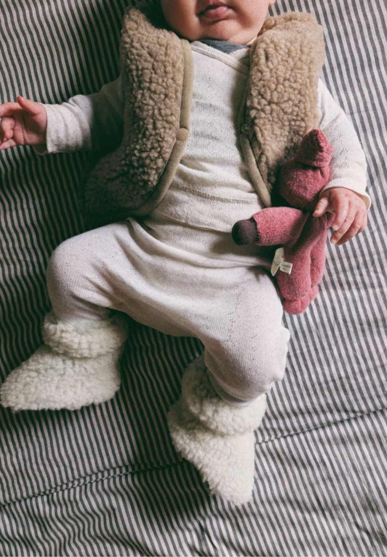 Alwero Baby Bio Wollweste LULU light in versch. Farben