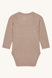 Hust&Claire Bambus Viskose Body langarm mocca