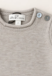 Maglificio di Verona Baby Strampler aus Merinowolle in versch. Farben