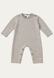 Maglificio di Verona Baby Strampler aus Merinowolle in versch. Farben