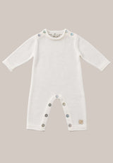 Maglificio di Verona Baby Strampler aus Merinowolle in versch. Farben