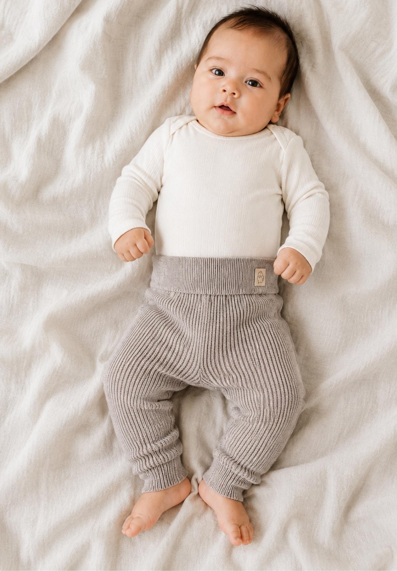 Maglificio di Verona Strickleggings aus Merinowolle mitwachsend in verschiedenen Farben