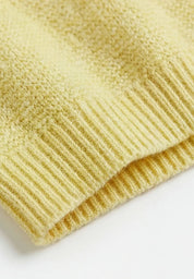 Gestrickter mitwachsender Merino-Pullunder in versch. Farben