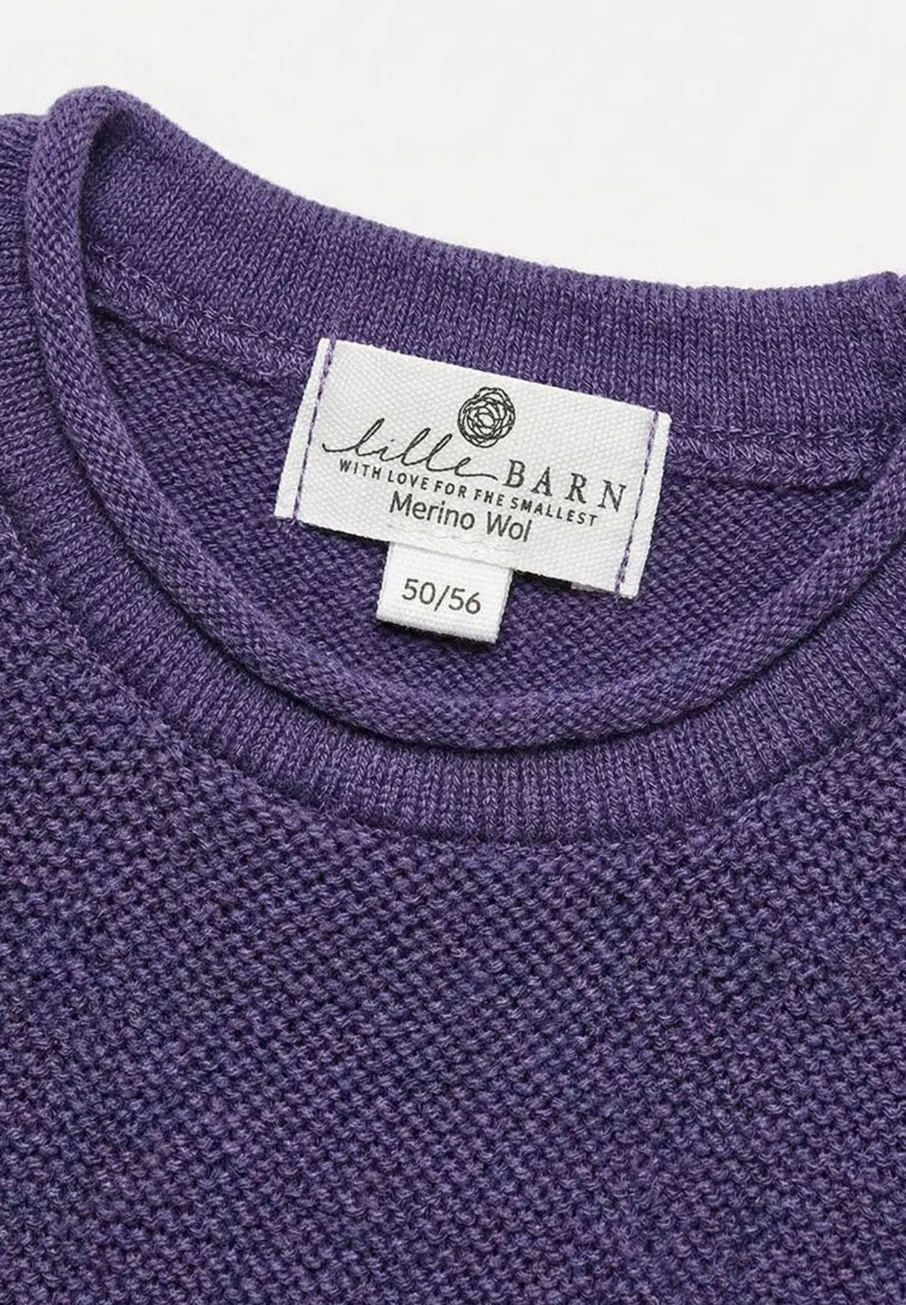 Gestrickter mitwachsender Merino-Pullunder in versch. Farben