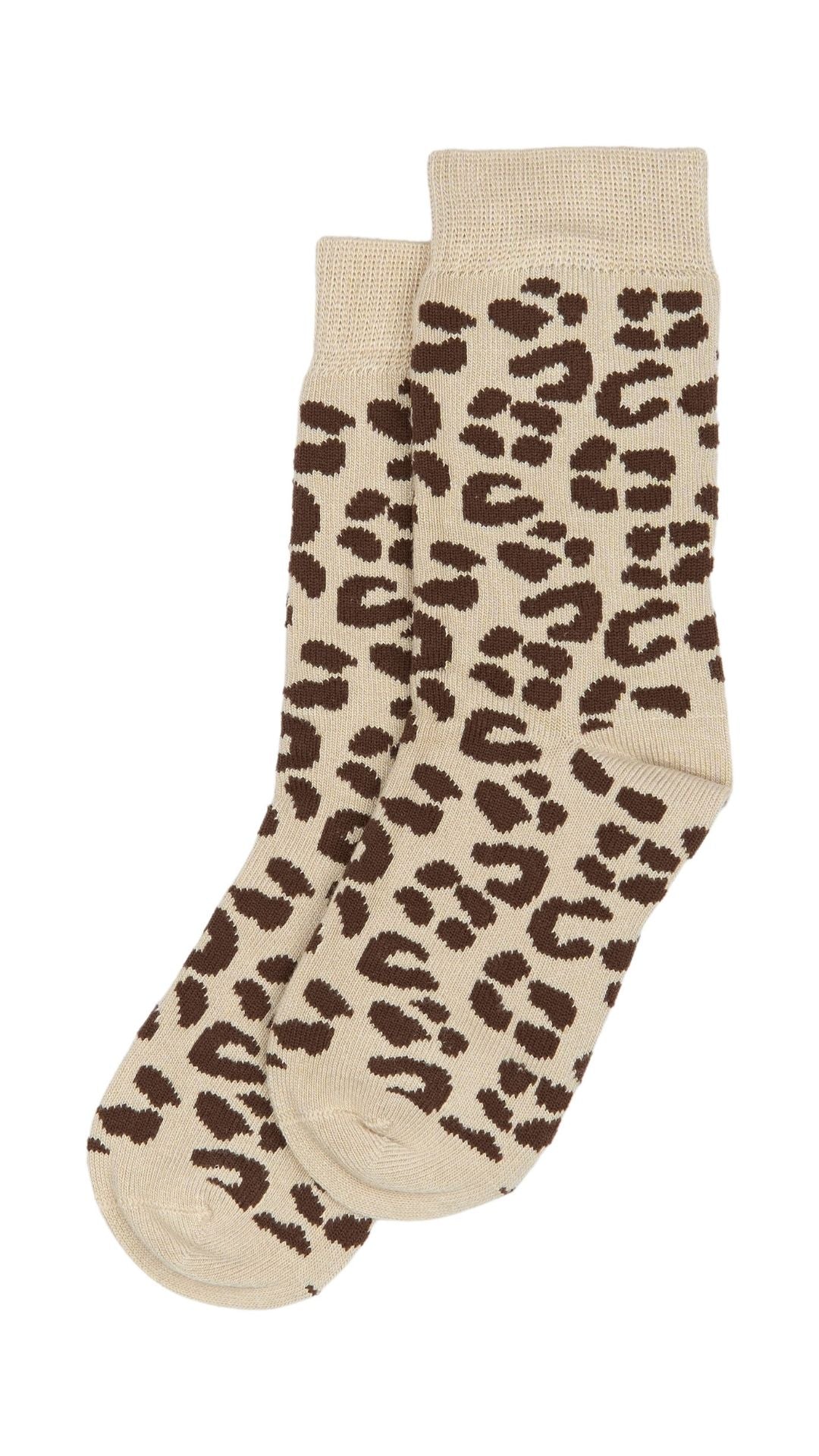 Minipop Bambus Socken Leo ecru braun