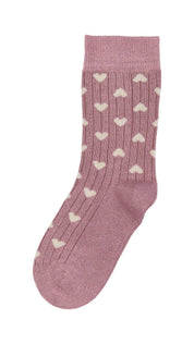 Minipop Bambus Socken Herz versch. Farben