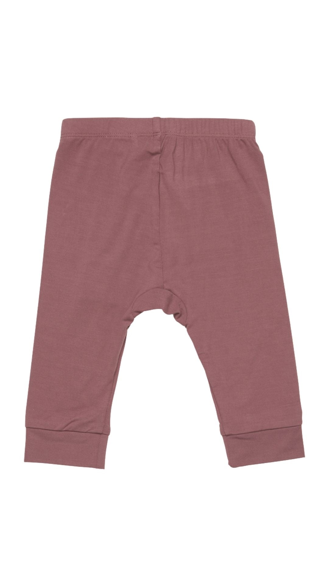 Minymo Bambus Viskose Leggings rose brown Gr.86