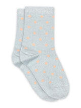 mp Baumwoll Glitzersocken Irma in skyblu MiniMe
