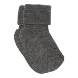 mp denmark Wolle Seide Socke grey melange
