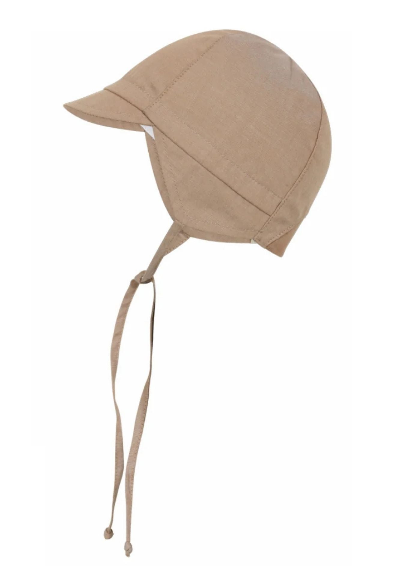 mp denmark Baby Sonnenhut aus Biobaumwolle in smoked wood