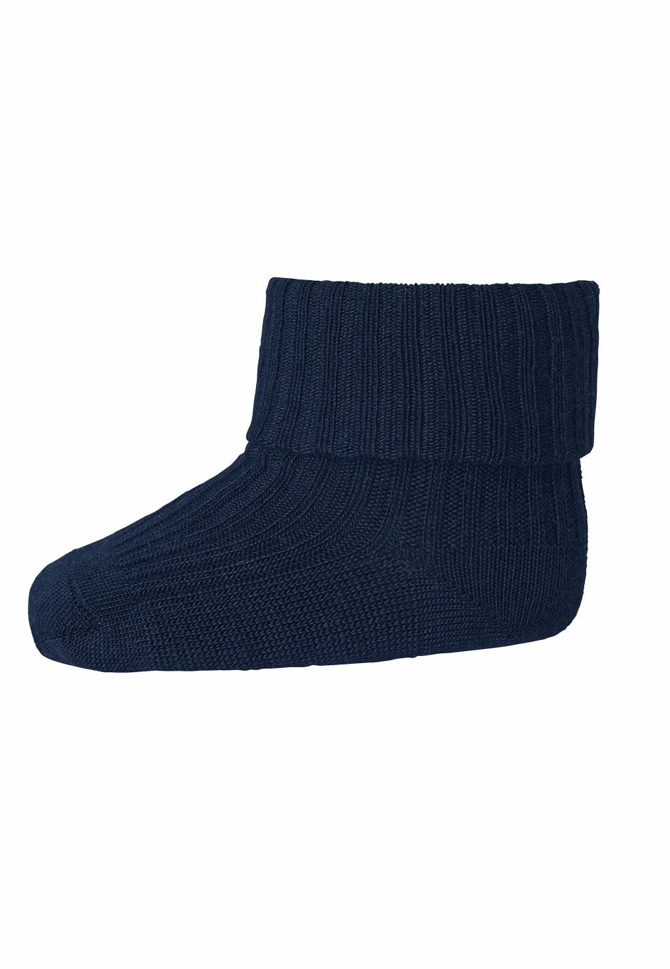 mp Merino Ripp Wollsocke navy