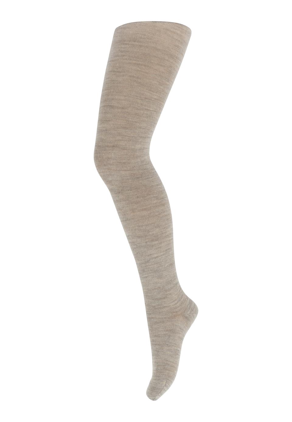 mp Merino Strumpfhose beige melange