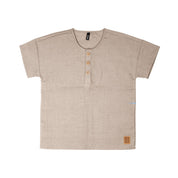 pure pure Leinen unisex Shirt beige