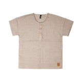 pure pure Leinen unisex Shirt beige