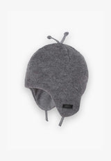 Pure Pure Wintermütze Wollfleece schiefergrau