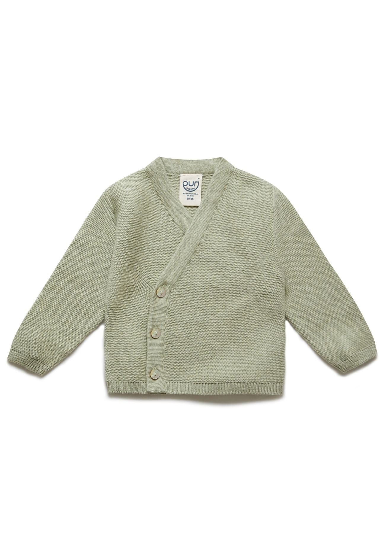 Puri Organic Kimono Krausstrick Biobaumwolle Seide in verschiedenen Farben