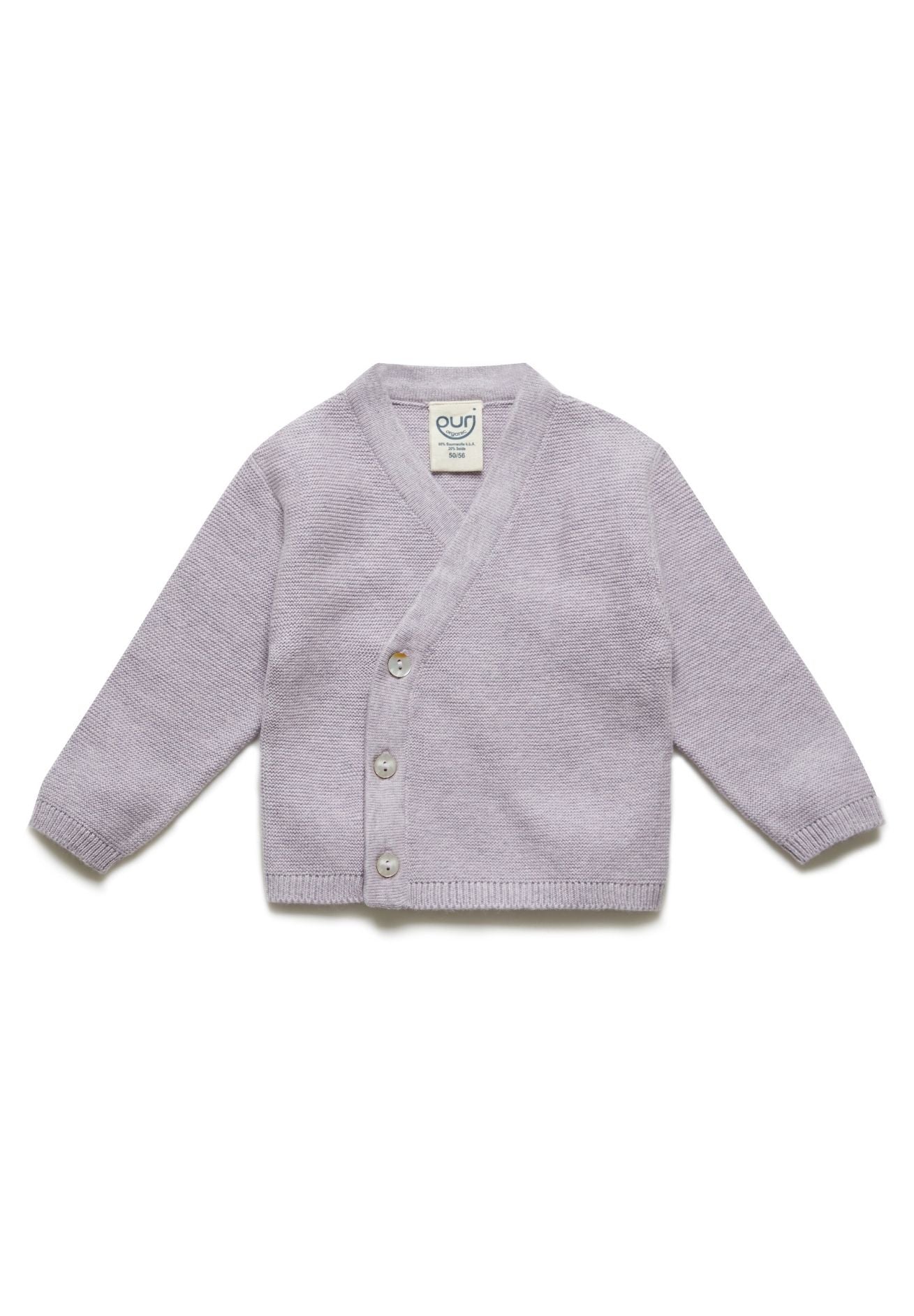 Puri Organic Kimono Krausstrick Biobaumwolle Seide in verschiedenen Farben