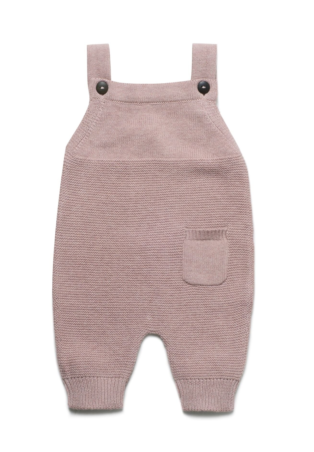 Puri organic mitwachsende Baby-Stricklatzhose in versch. Farben