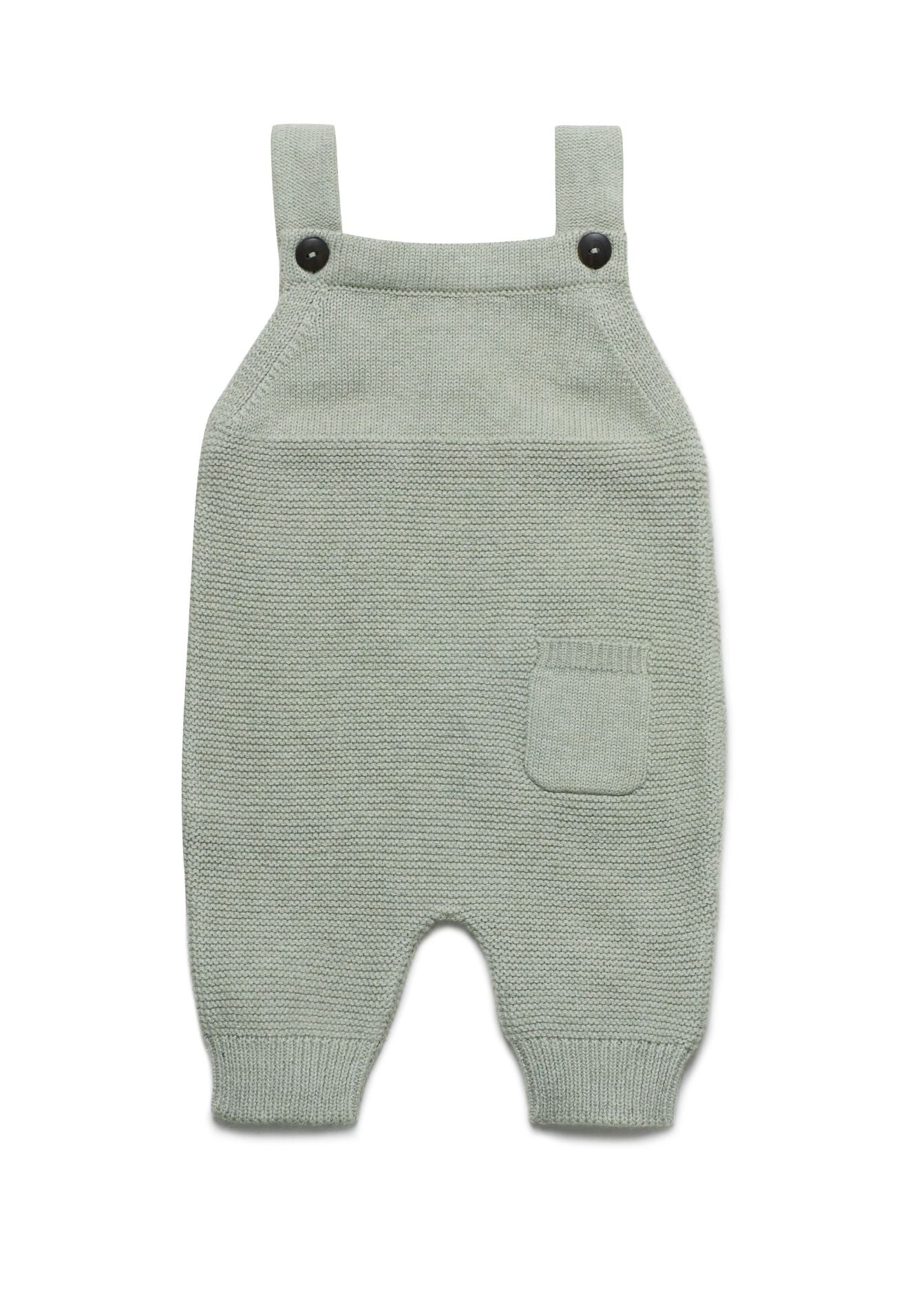 Puri organic mitwachsende Baby-Stricklatzhose in versch. Farben