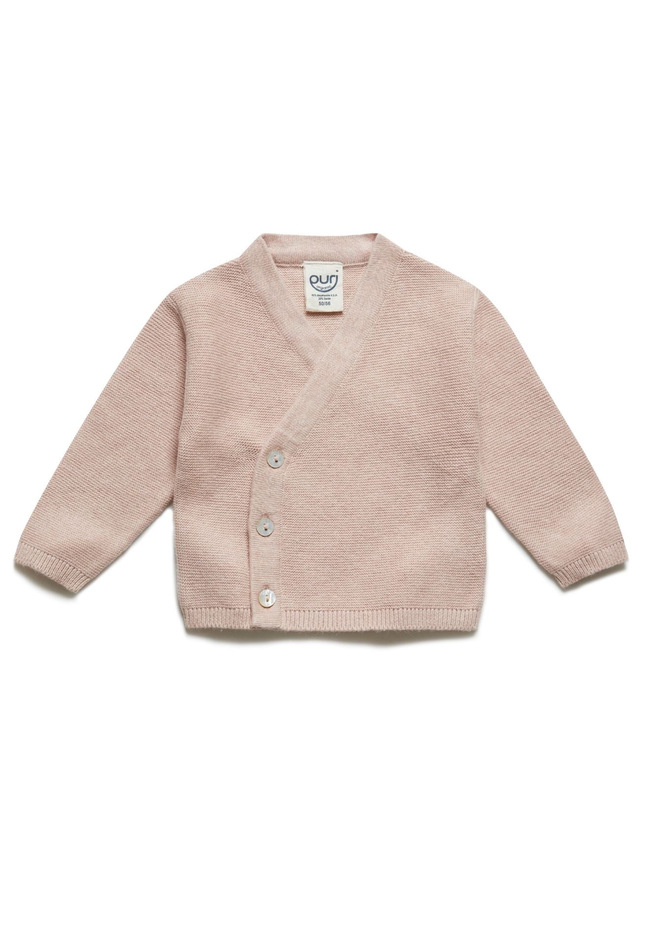 Puri Organic Kimono Krausstrick Biobaumwolle Seide in verschiedenen Farben