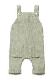 Puri organic mitwachsende Latzhose Rippenstrick aus Biobaumwolle Seide in verschiedenen Farben