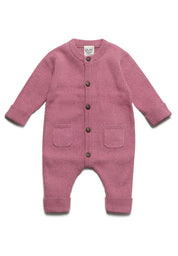 Puri organic mitwachsender Woll Baby-Strickoverall versch. Farben