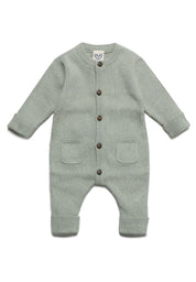 Puri organic mitwachsender Woll Baby-Strickoverall versch. Farben