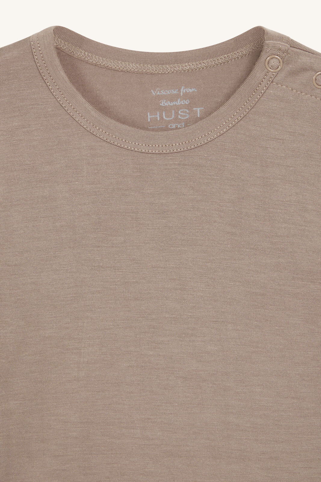 Hust&Claire Bambus Viskose Body langarm mocca