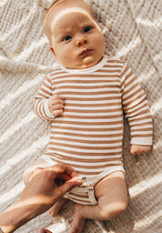 Hust&Claire Bambus Viskose Body langarm "Stripes" versch. Farben