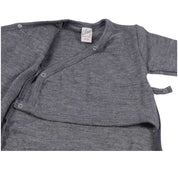 Lilano Baby Ganzjahres Schlafsack Wolle Seide grau