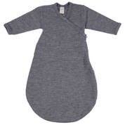 Lilano Baby Ganzjahres Schlafsack Wolle Seide grau