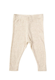Wooly organic Tencel Leinen Leggings ecru melange