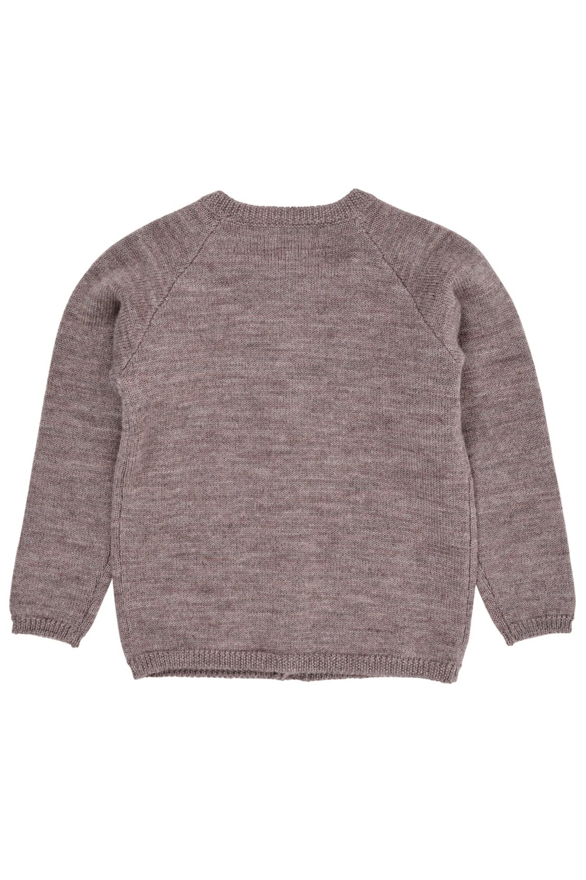 Copenhagen Colors Merino Strickjacke mitwachsend in natural melange