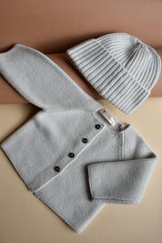 Lille Toni Merino Babyschuhe "Toni" grey melange