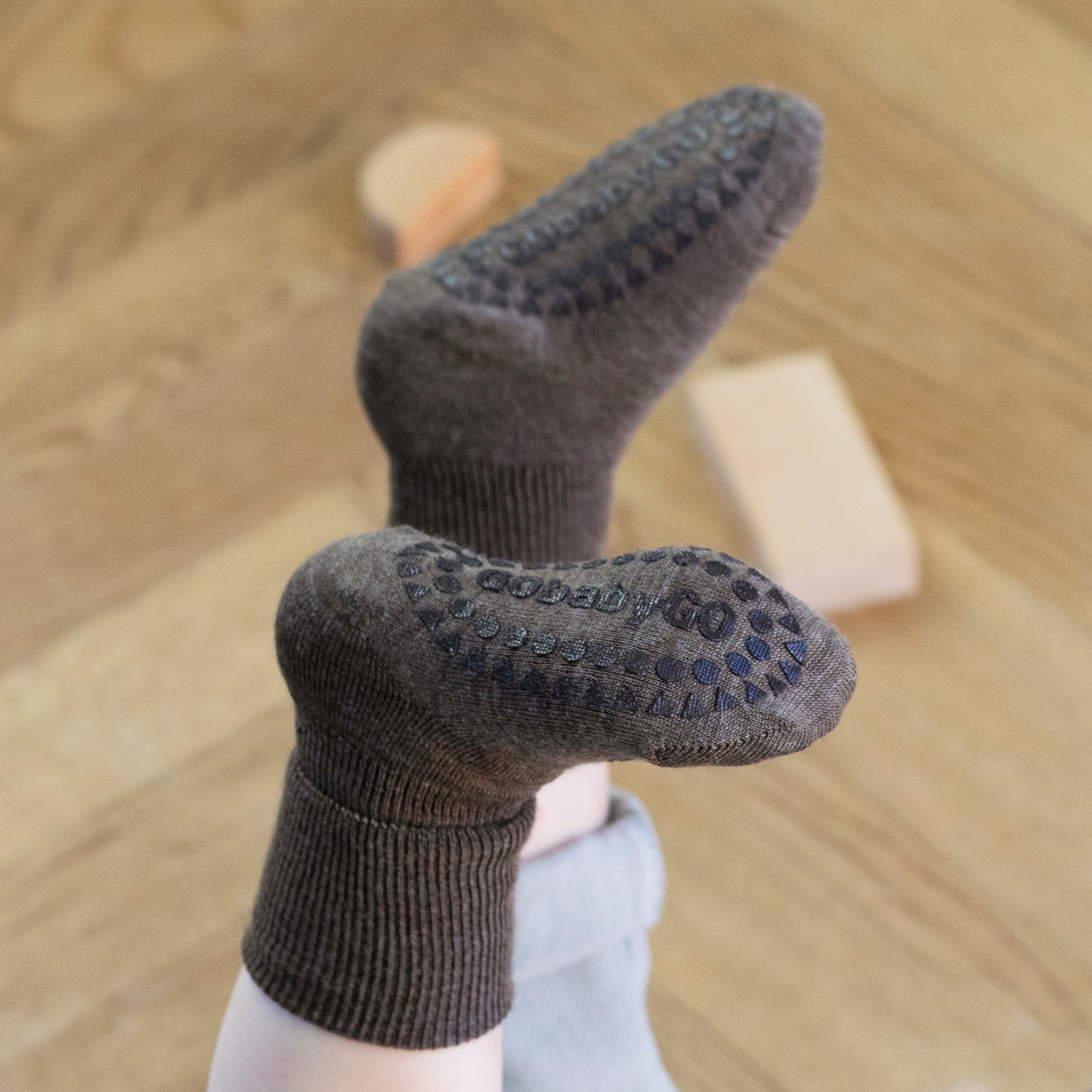 gobabygo Antirutsch Woll Socken