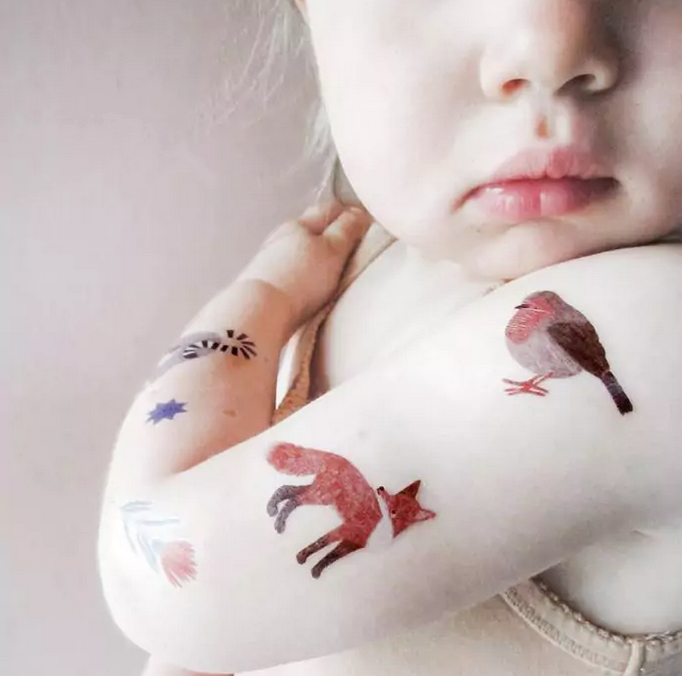nuukk Kinder Tattoos "little piep"