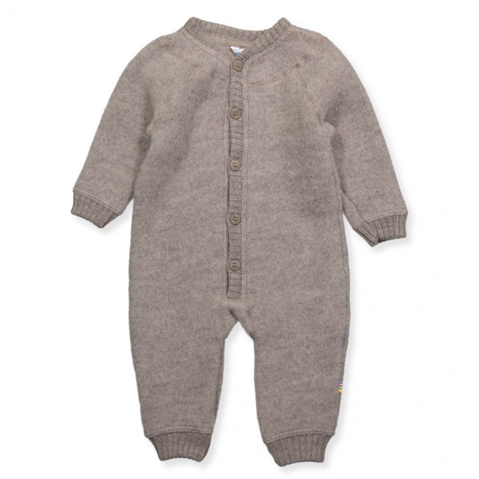 Joha Merino Fleece Muetze in sesam melange