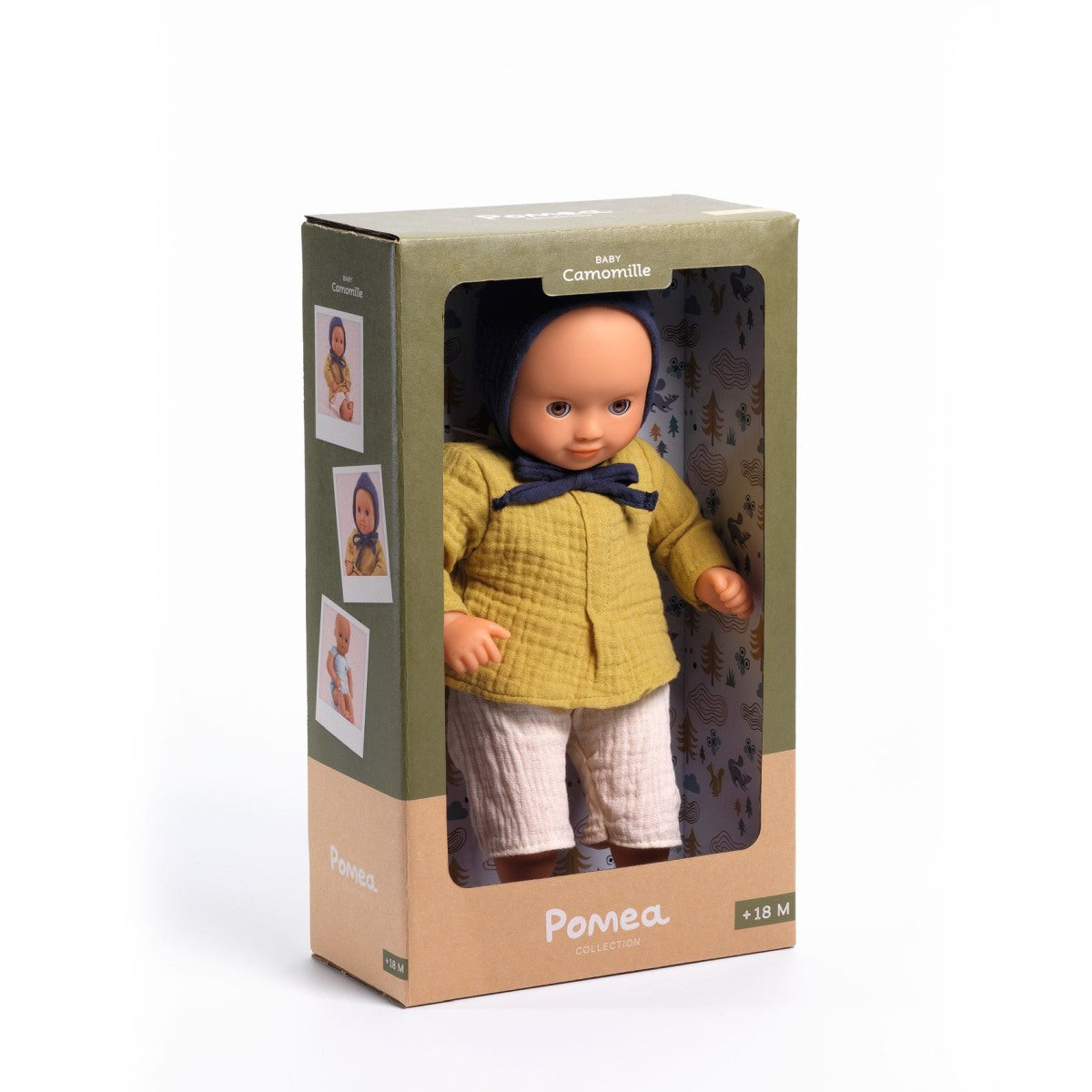 Djeco Puppen Bademantel aus Musselin