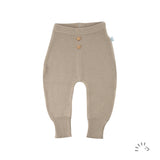 iobio Bio Baby Strickhose aus Wolle unisex sand